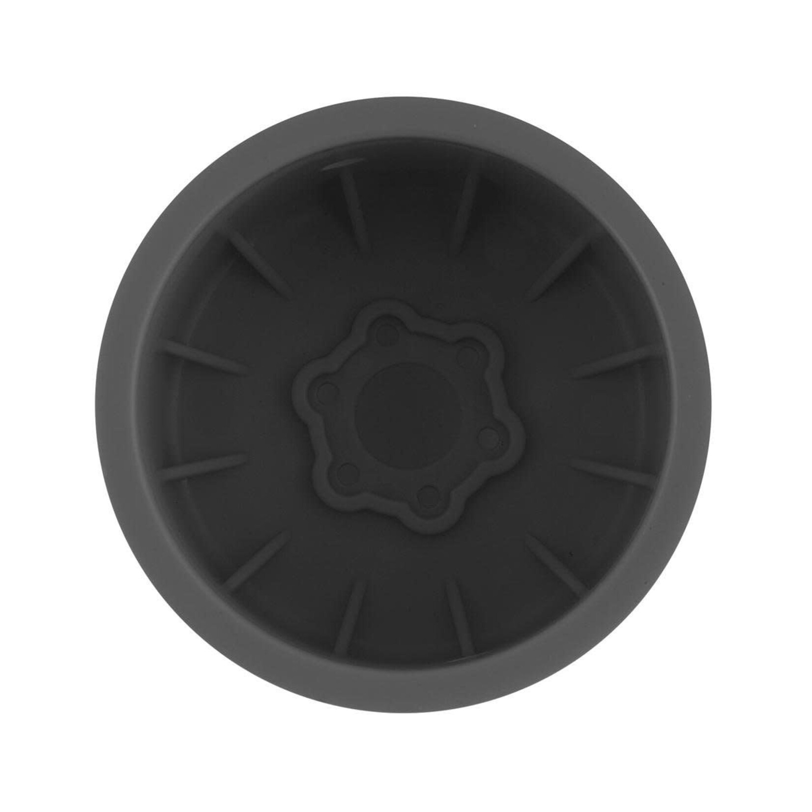 JConcepts JConcepts Tribute 2.6x3.6" Monster Truck Wheel (Silver) (2)