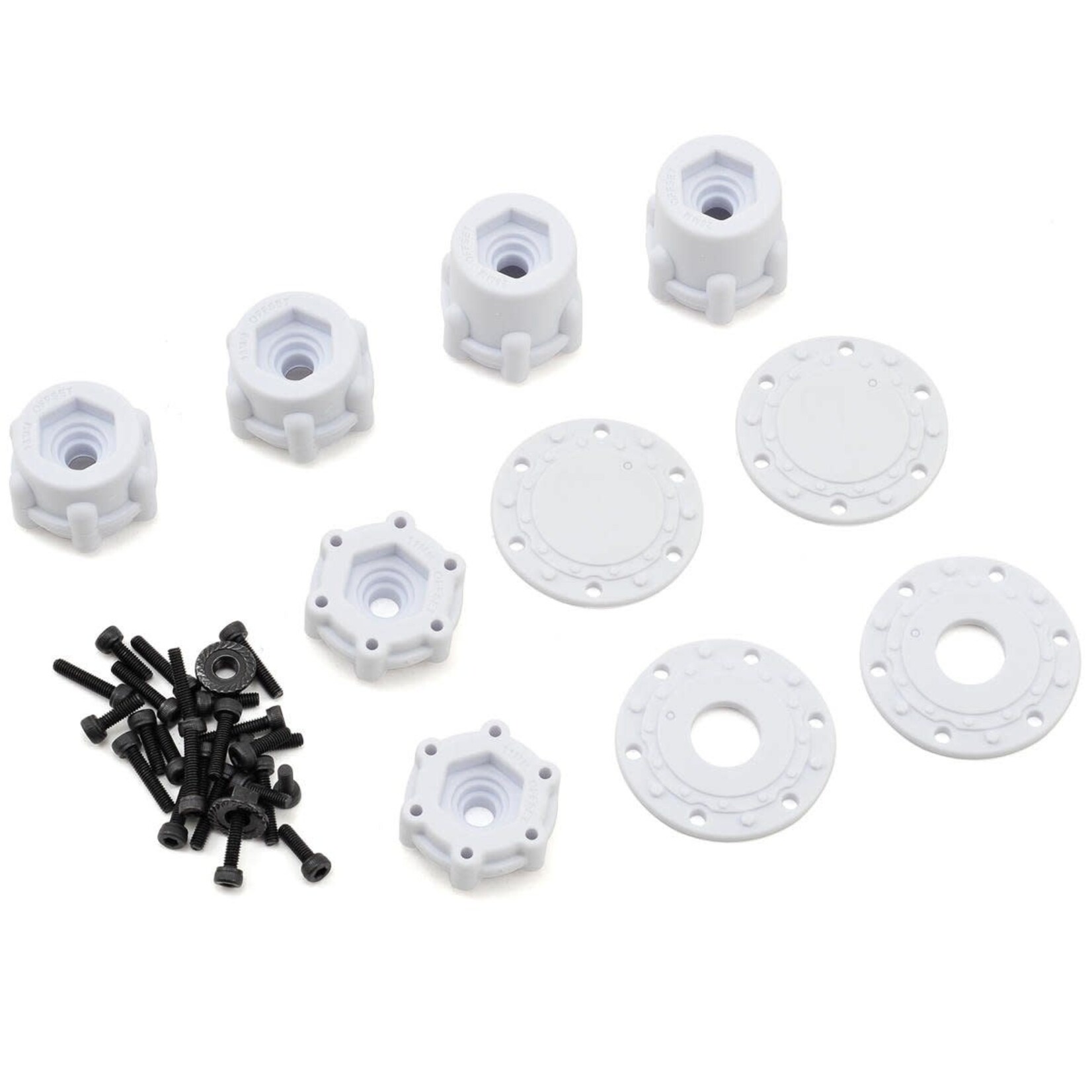 JConcepts Tribute 2.6 x 3.6" Monster Truck Wheel (White) (2)