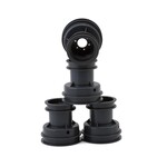 JConcepts Losi Mini LMT Mini Tribute Wheels w/Hex Adaptors (Grey) (4)