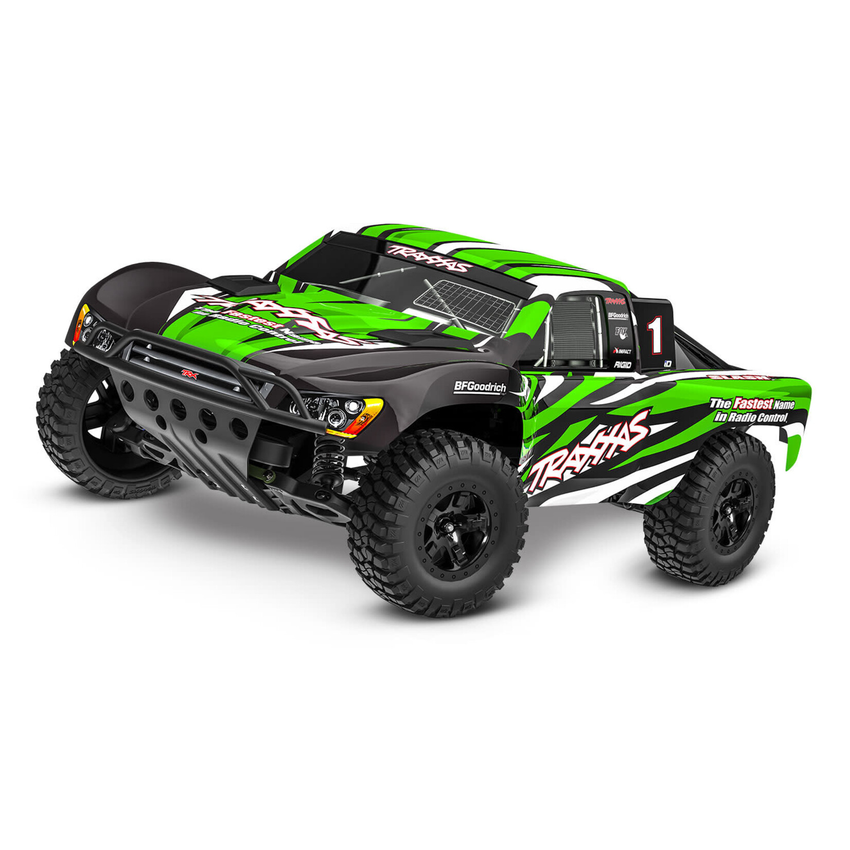 Traxxas Slash 1/10 2WD Shortcourse HD w/USB-C - GREENX