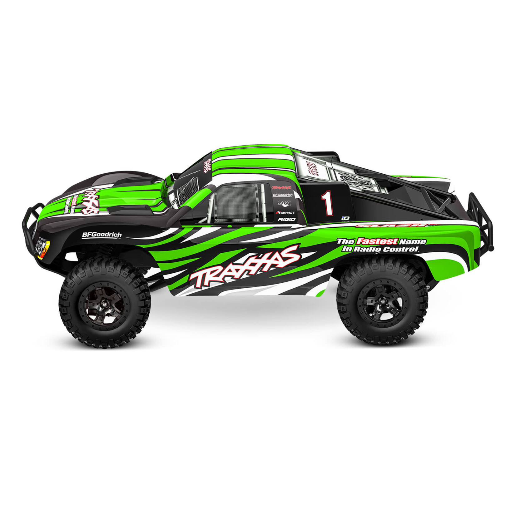 Traxxas Slash 1/10 2WD Shortcourse HD w/USB-C - GREENX
