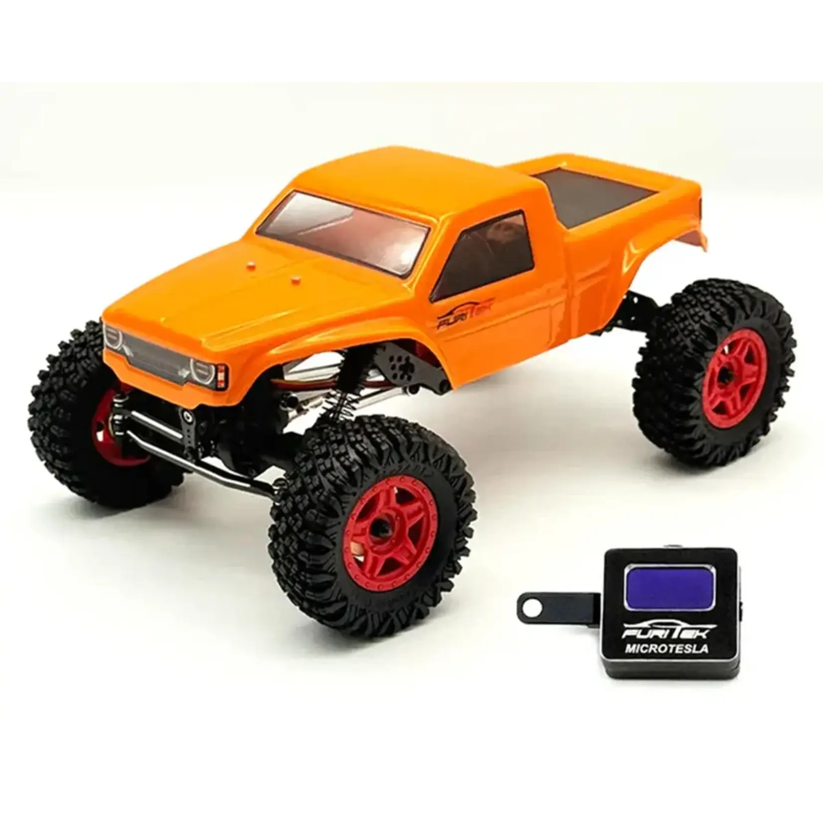 FuriTek Comp 1/18 RTR Brushless Micro Rock Crawler (Orange) w/Komodo Unity