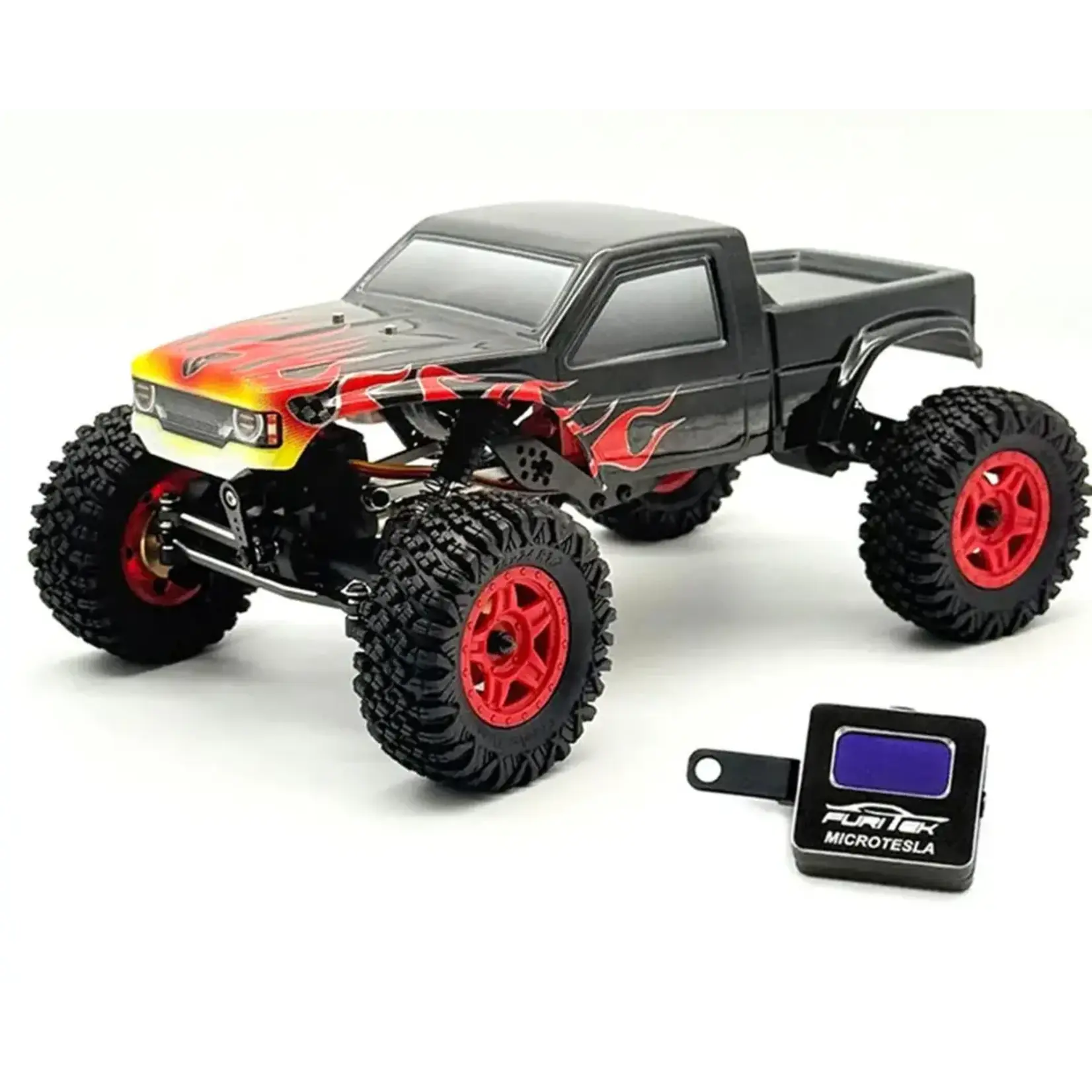 FuriTek Comp 1/18 RTR Brushless Micro Rock Crawler (Black Flame) w/Komodo Unity