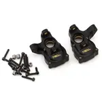Treal Hobby Axial SCX24 Brass Inner Portal Covers (Black) (2) (11g)