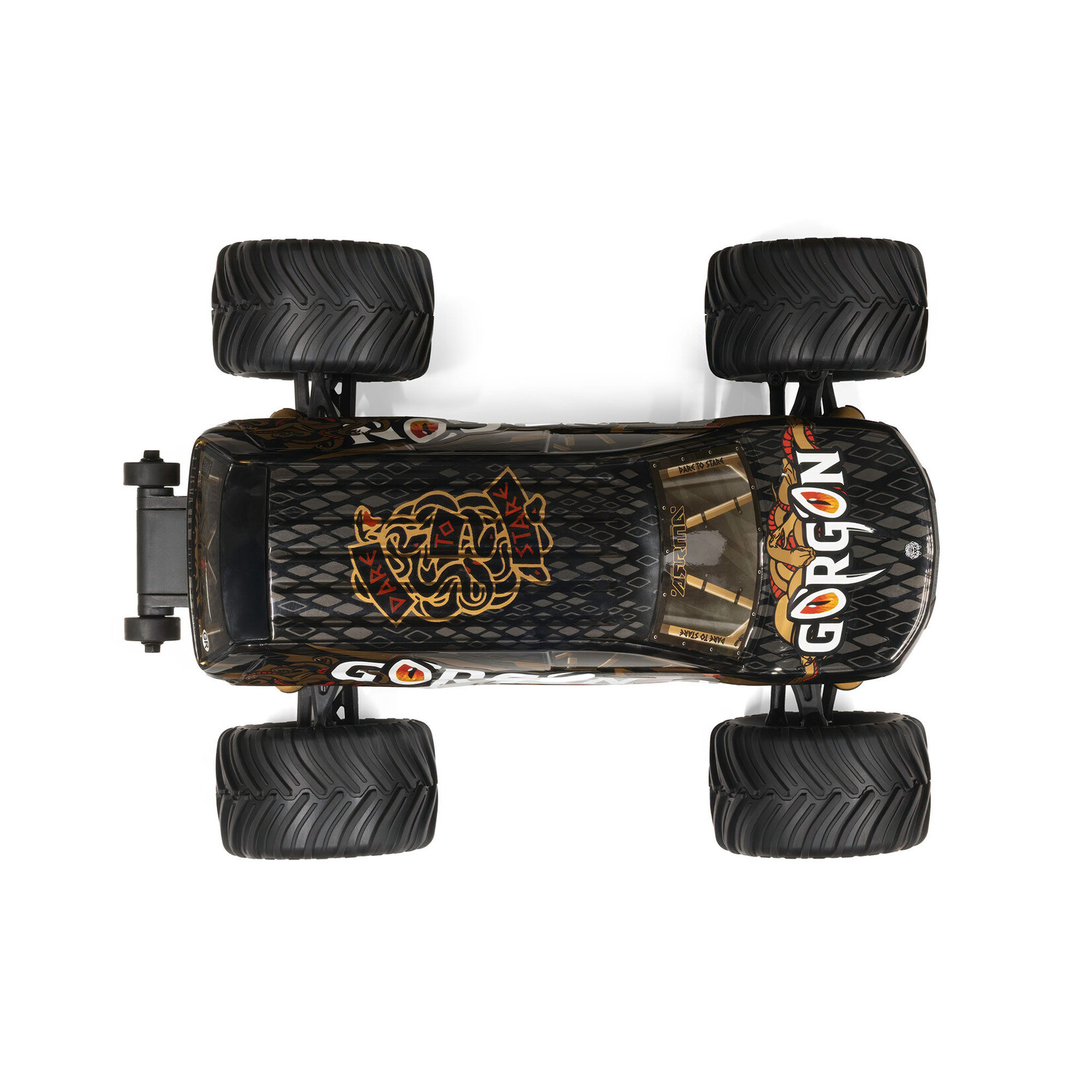 Arrma 1/16 GORGON GROM 4X4 RTR Brushed Monster Truck (Battery & Charger Included), Bronze
