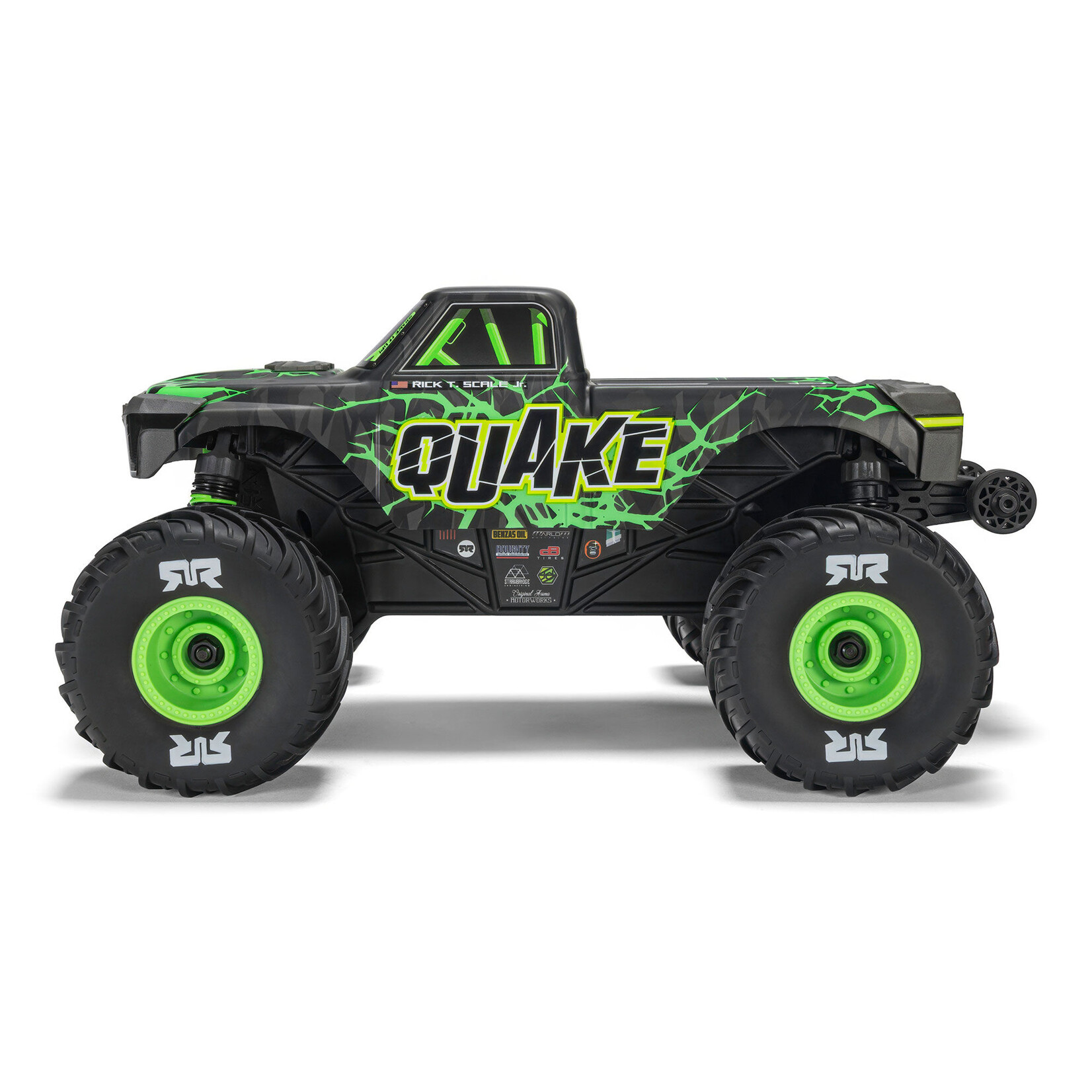 Arrma 1/16 QUAKE GROM 4X4 RTR Brushed Monster Truck (Battery & Charger Included), Green