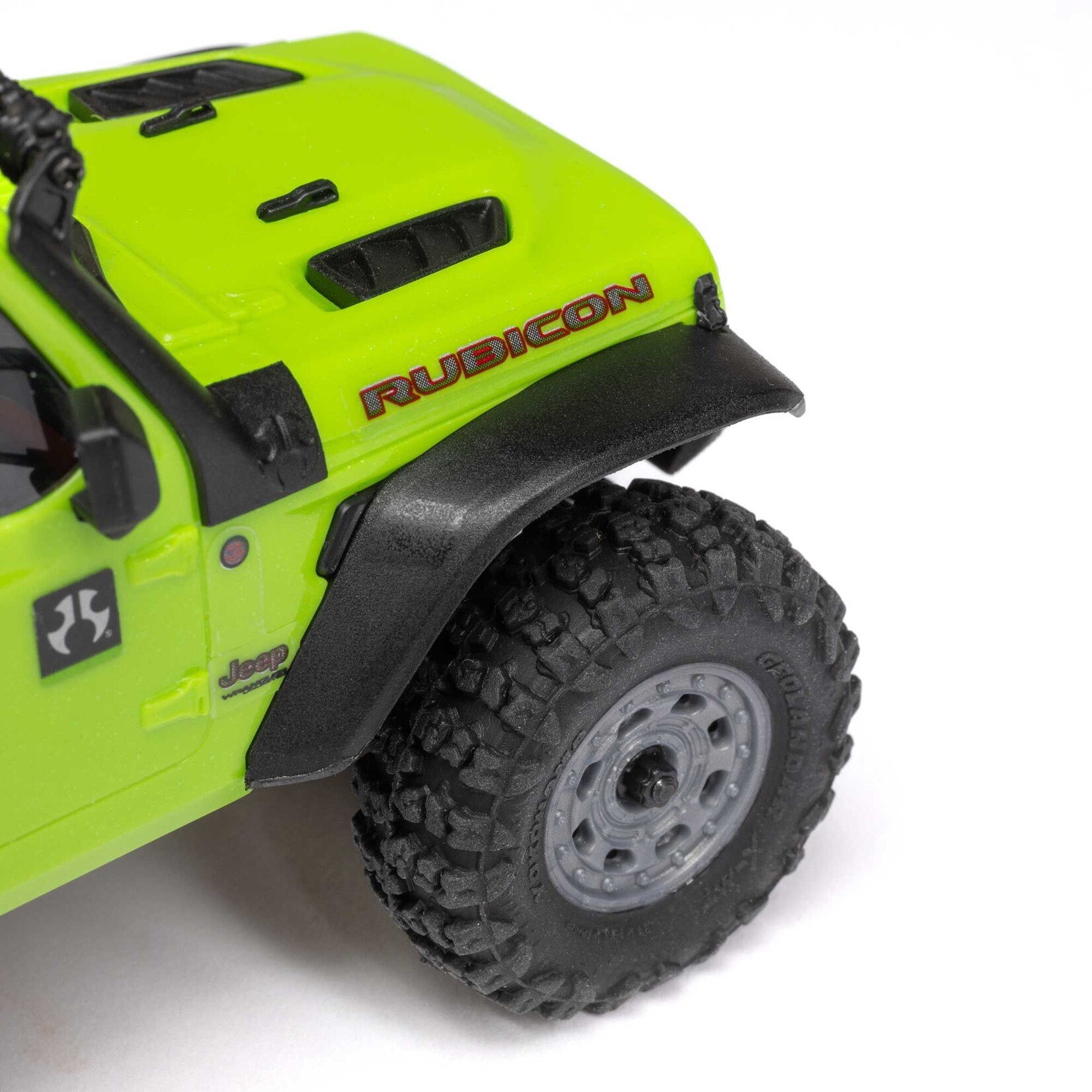 Axial 1/30 SCX30 Jeep Wrangler JLU 4X4 RTR Brushed Rock Crawler (Battery & Charger Included), Green