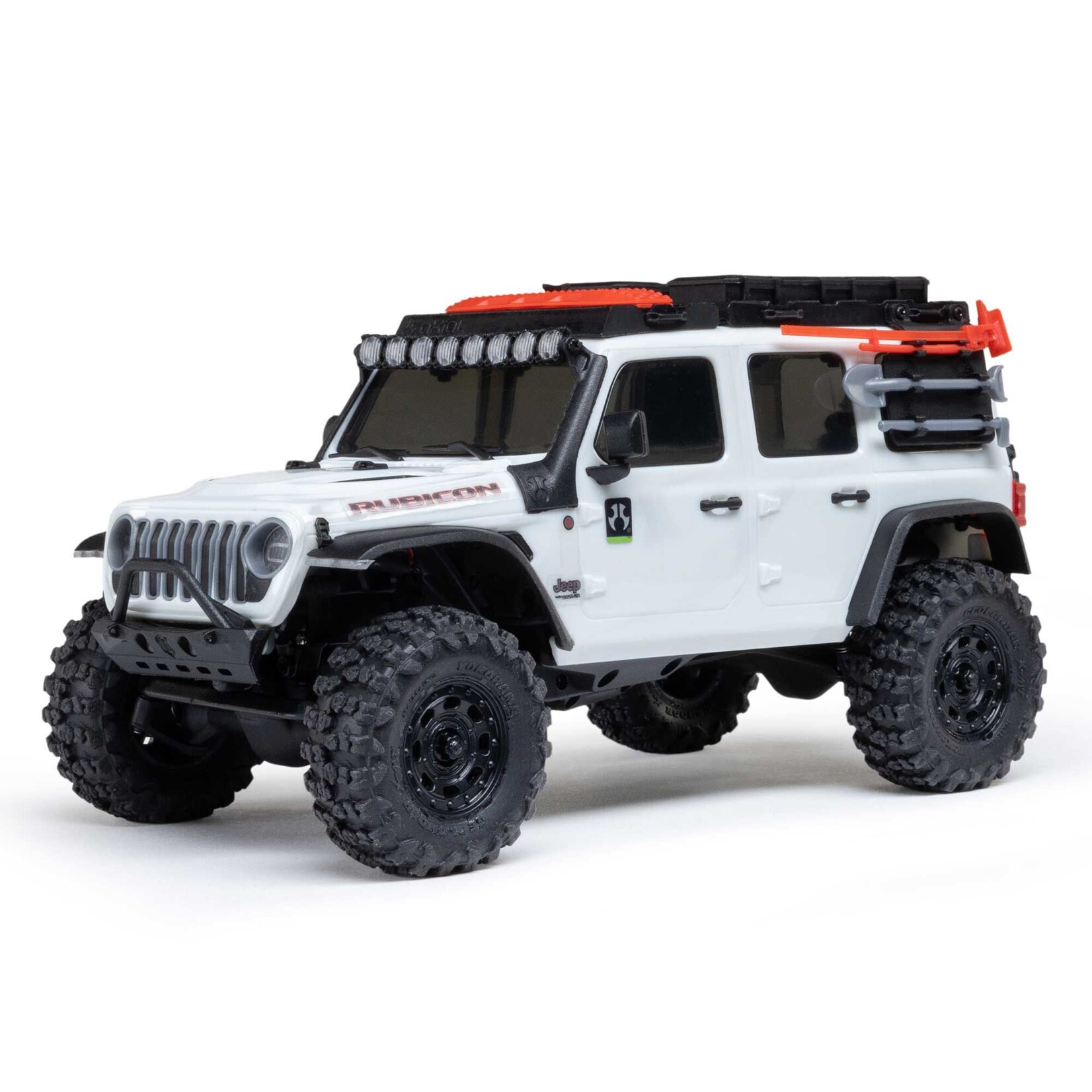 Axial 1/30 SCX30 Jeep Wrangler JLU 4X4 RTR Brushed Rock Crawler (Battery & Charger Included), White