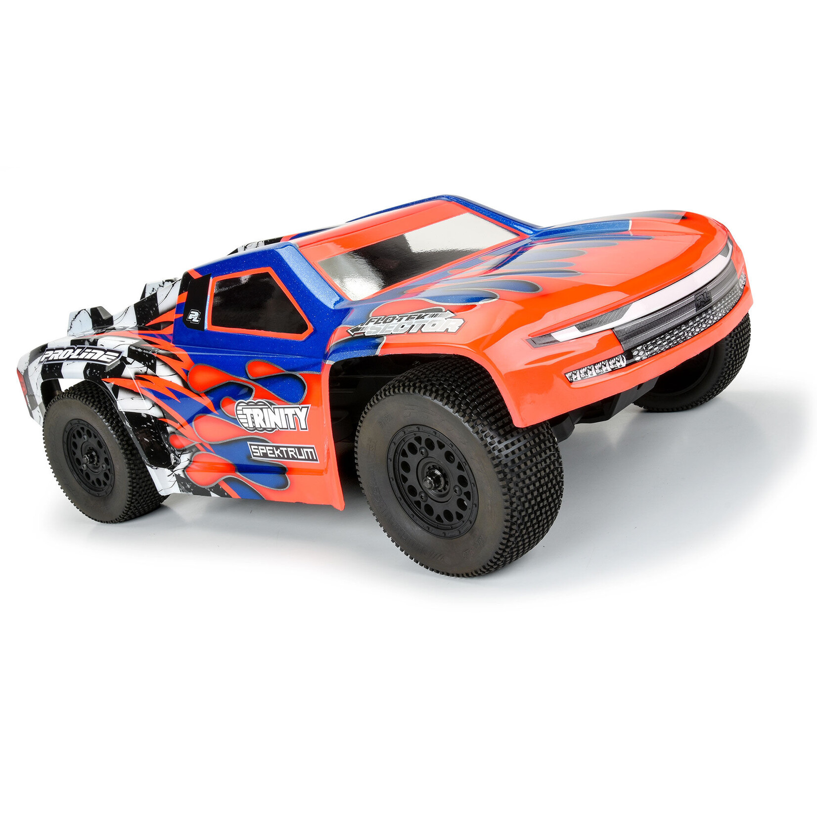 Pro-Line 1/10 Pre-Cut Flo-Tek Sector Clear Body: Short Course