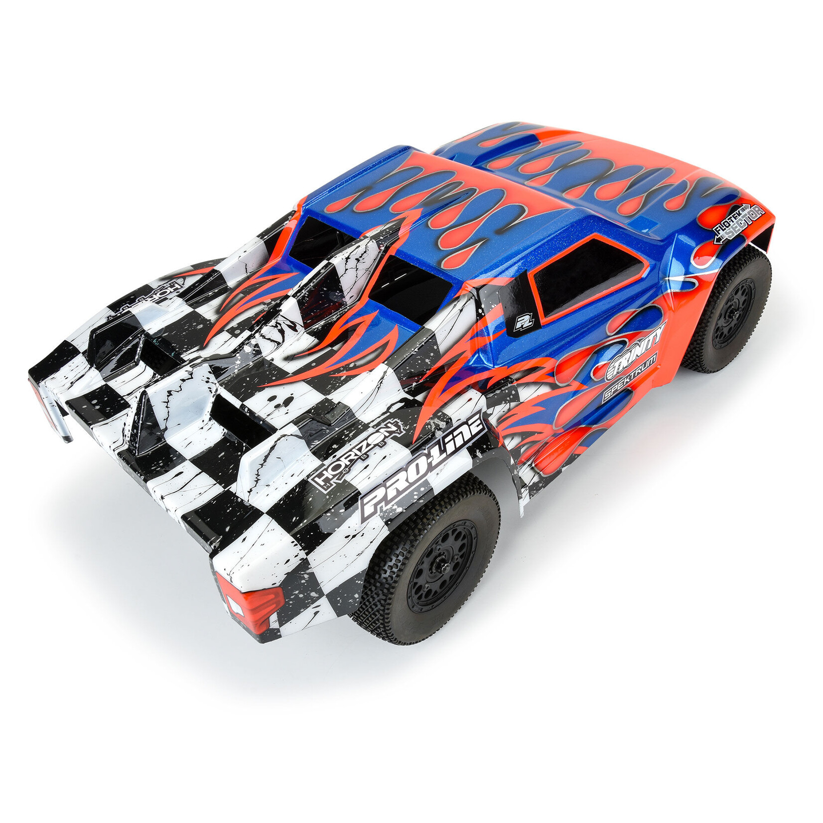 Pro-Line 1/10 Pre-Cut Flo-Tek Sector Clear Body: Short Course