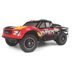 BlackZon BlackZon Vyper SC Turbo 1/16 4WD Electric 2S Brushless - Red/Orange
