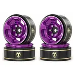 Treal Hobby Type G 1.0" - Spoke beadlock  C lassic Wheels (purple)