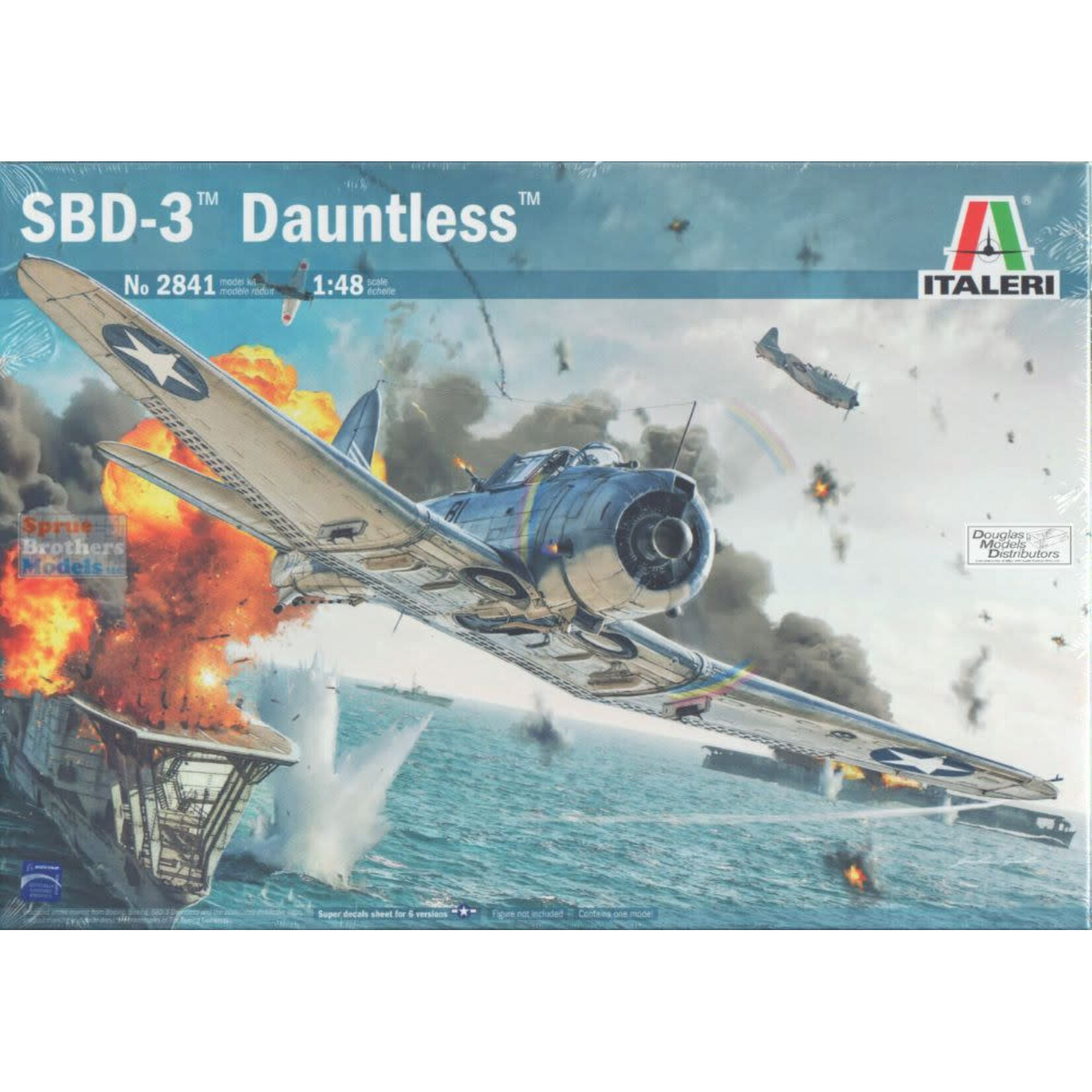 Italeri 1/48 SBD Dauntless USN Dive Bomber
