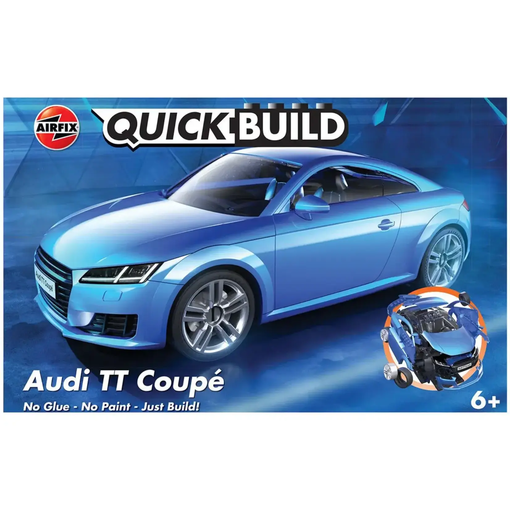Quick Build Audi TT Coupe (Blue) - SNAP
