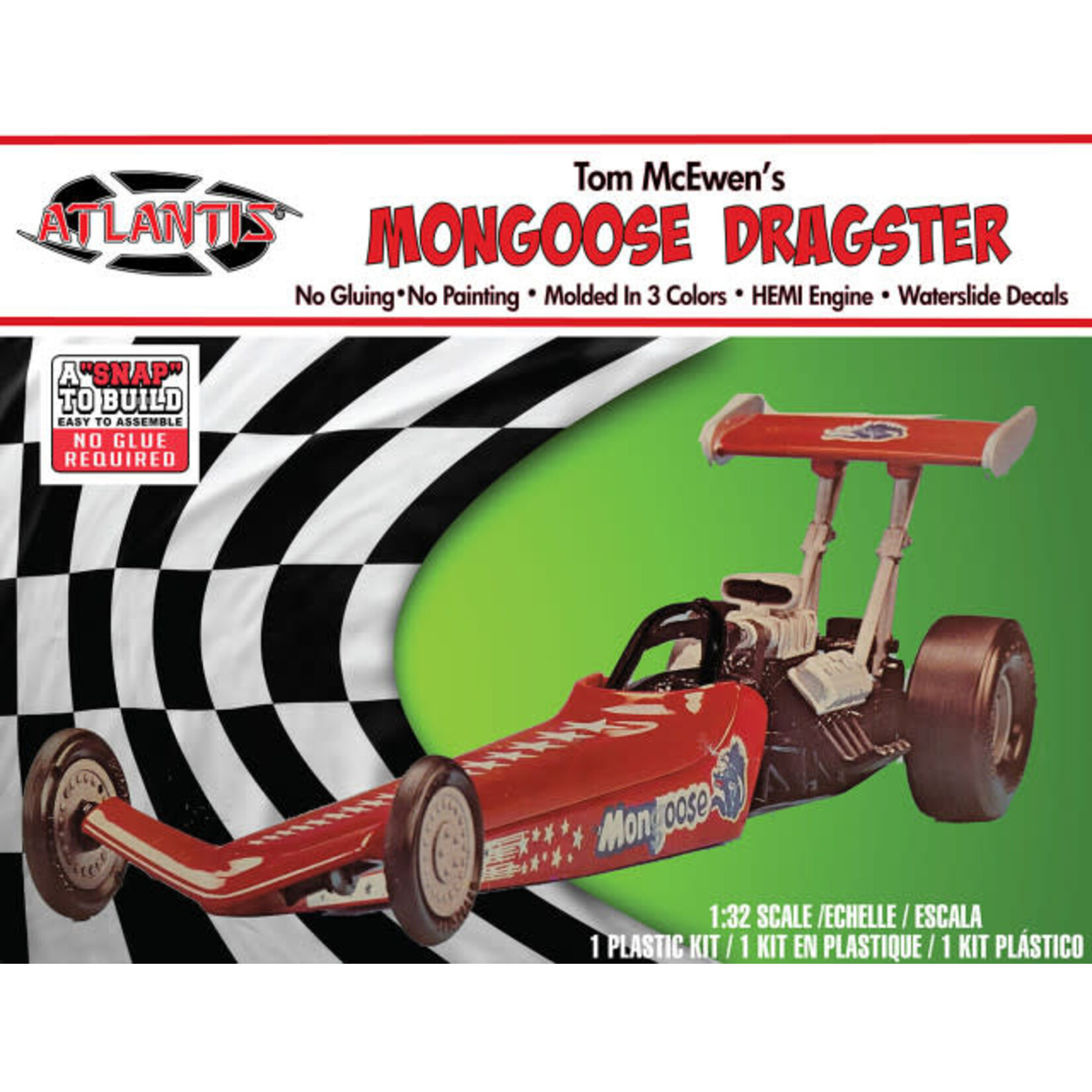 Atlantis Tom McEwen's Mongoose Dragster - SNAP