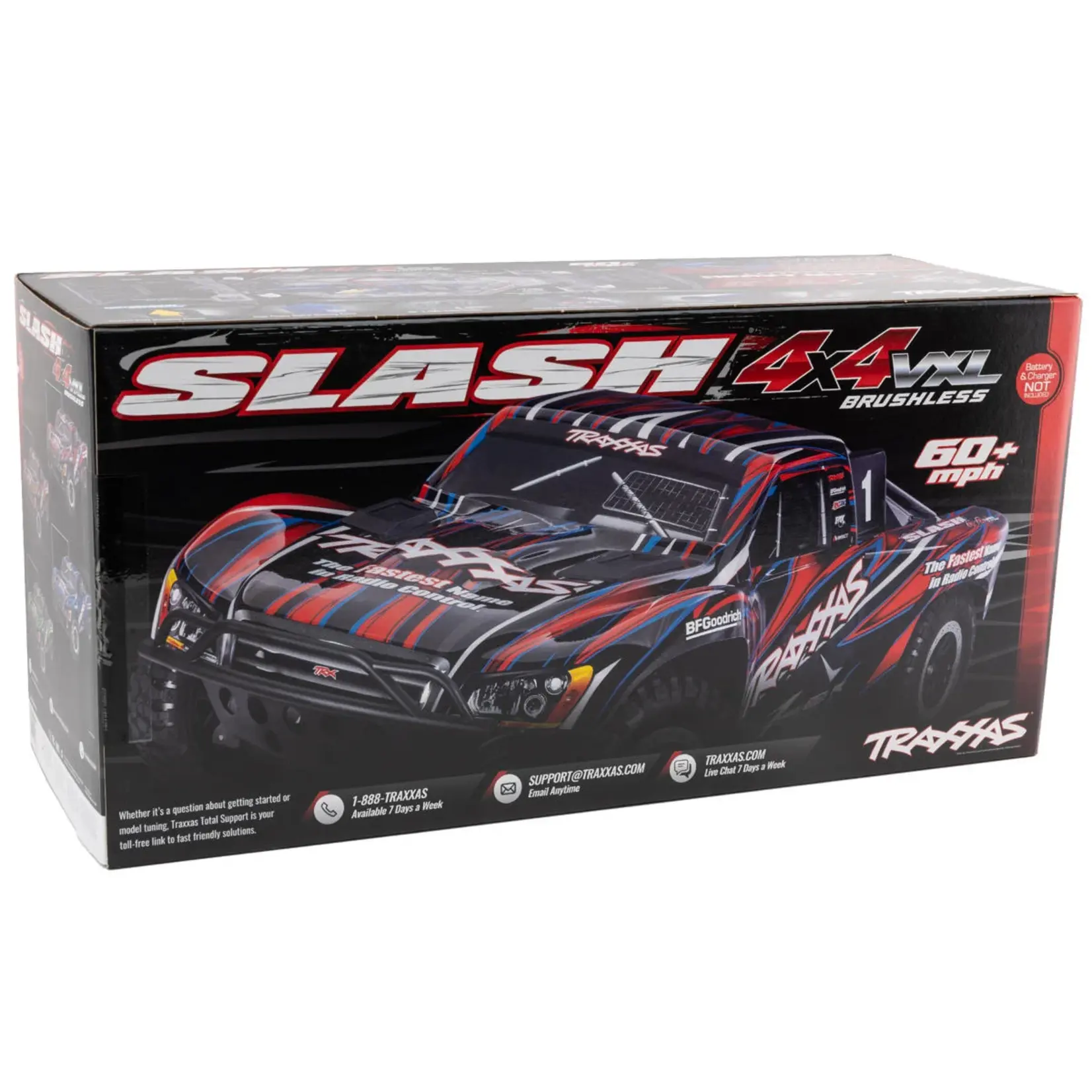Traxxas Slash 4X4 VXL HD - Blue