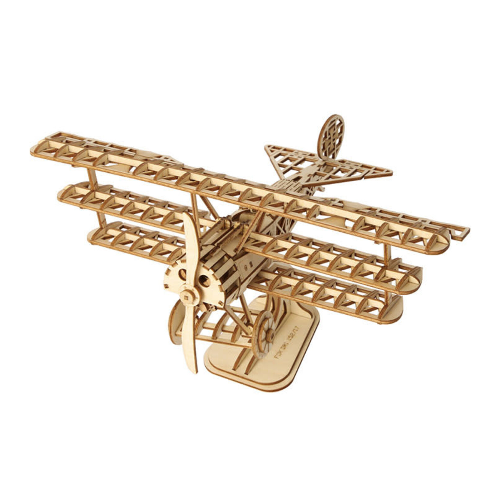 Robotime Classic 3D Wood Puzzles; Tri-Plane