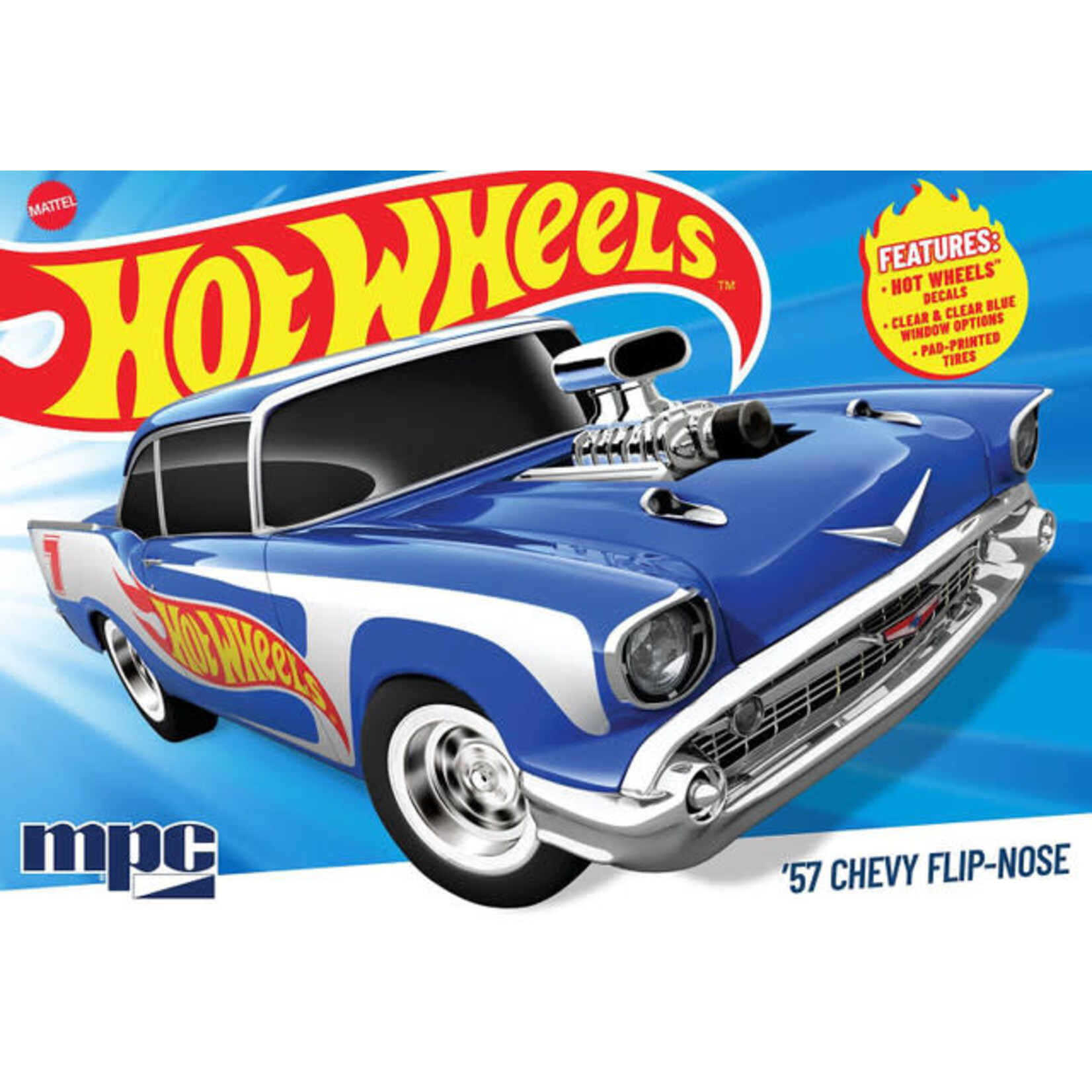 MPC Hot Wheels 1957 Chevy Flip-Nose 1/25