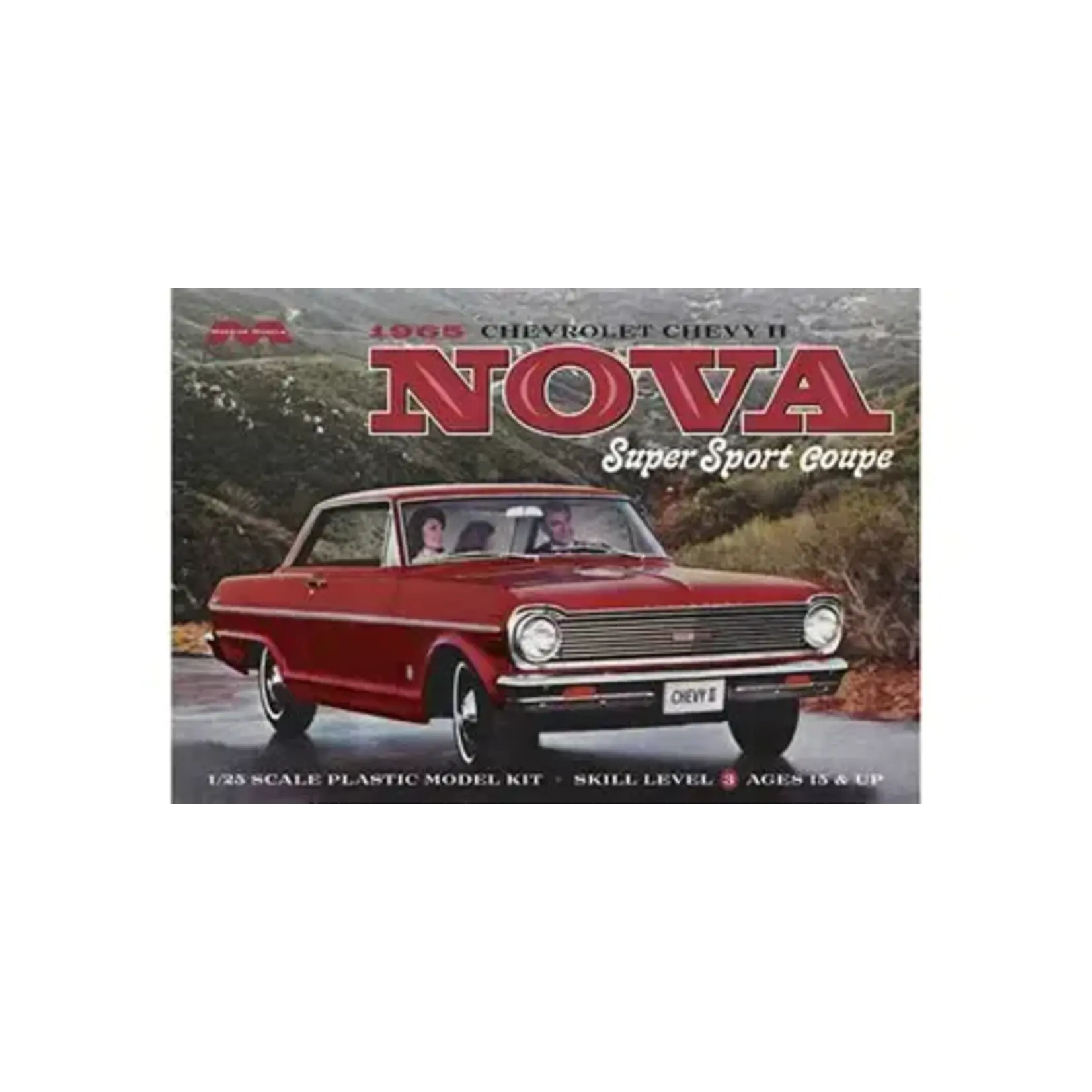 Moebius 1965 Chevy II Nova Super Sport Coupe 1/25