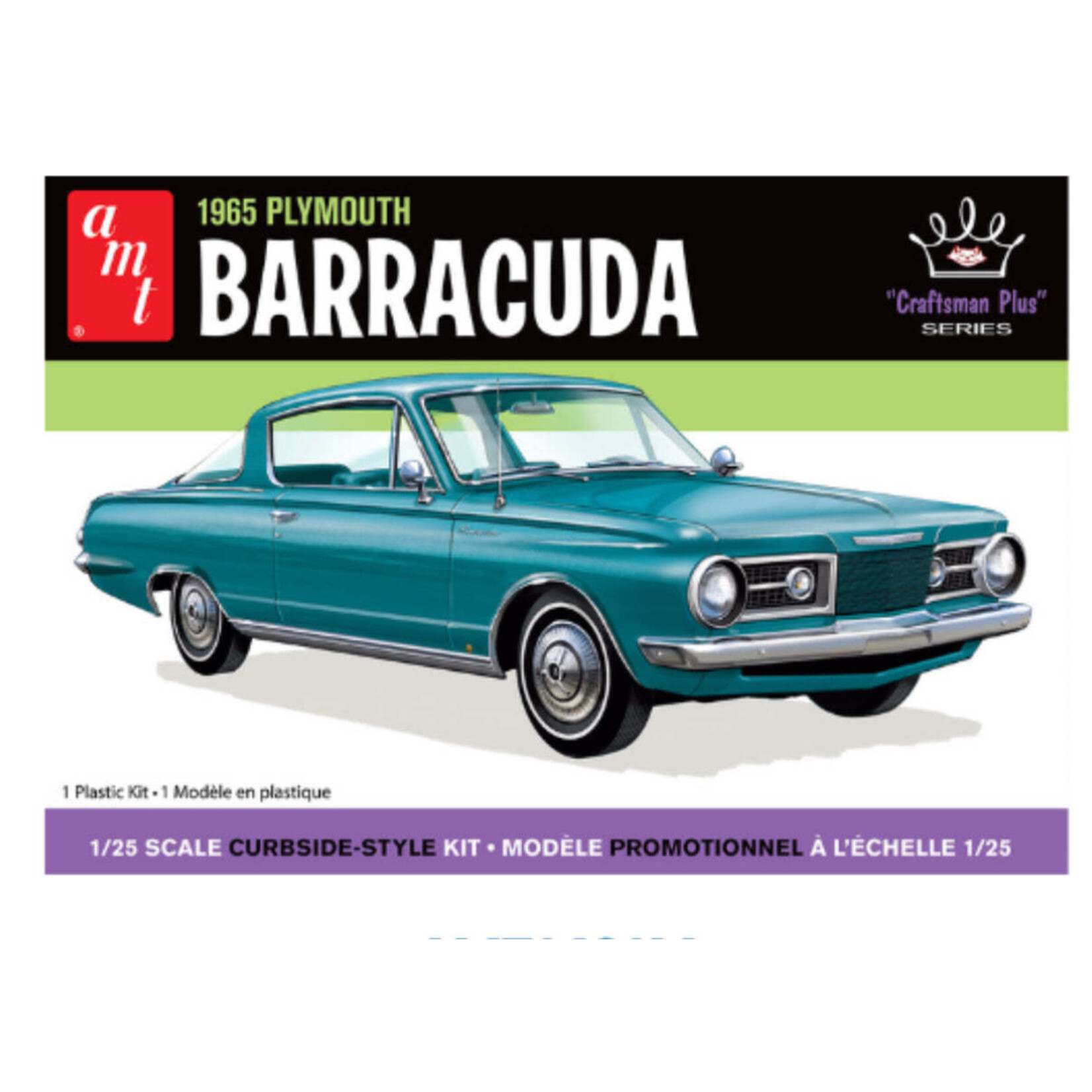 AMT 1965 Plymouth Barracuda - Craftsman Plus 1/25