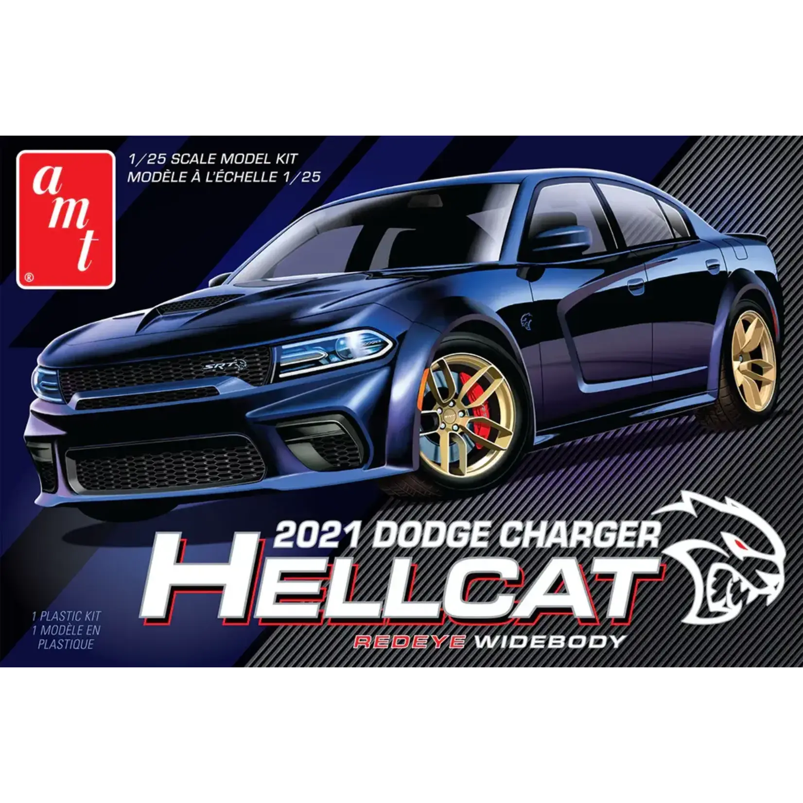 AMT 2021 Dodge CHarger Hellcat Redeye Widebody  1/25
