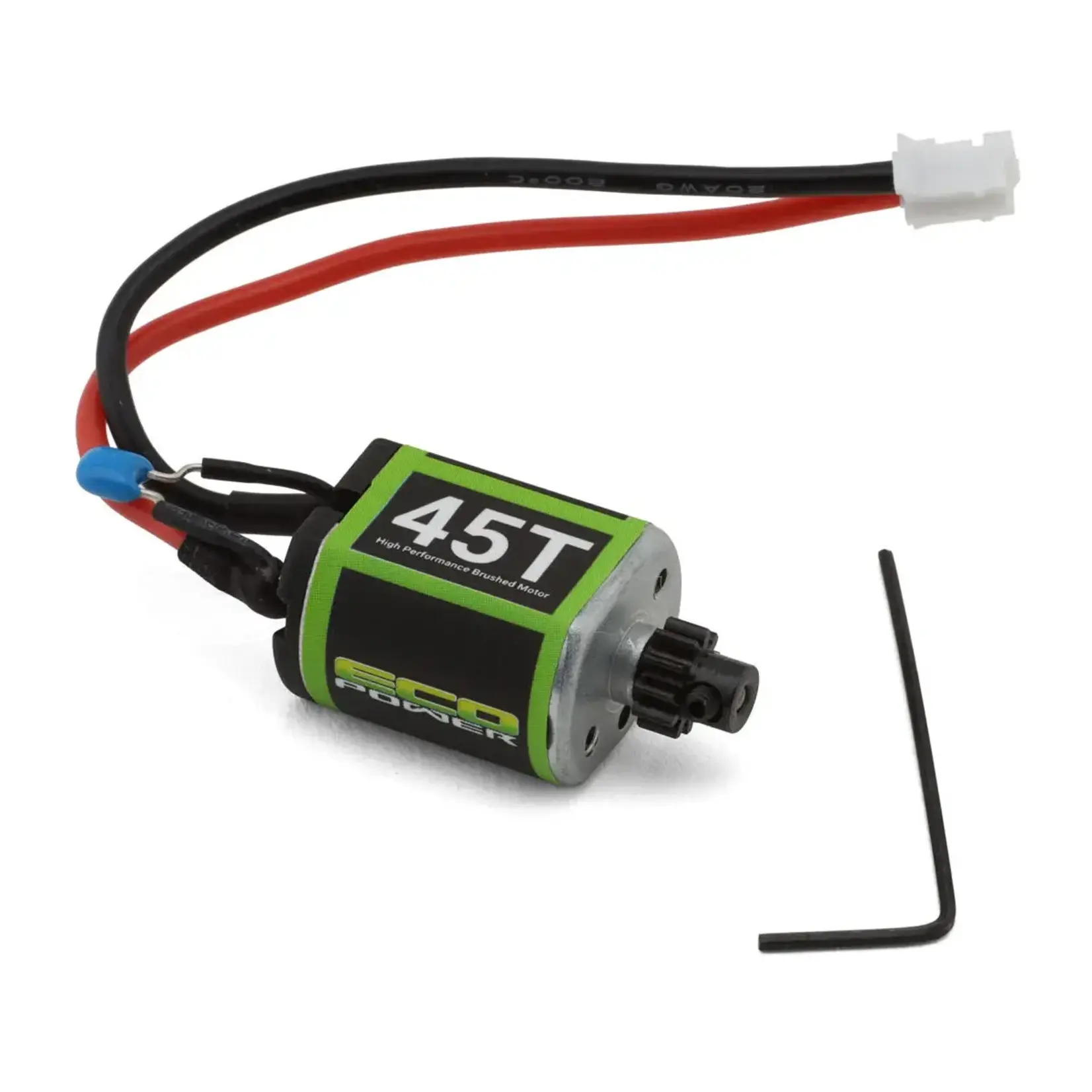 EcoPower High Performance 45T Brushed Motor for Losi™ Micro-B™ & Micro-T™ w/Pinion Gear