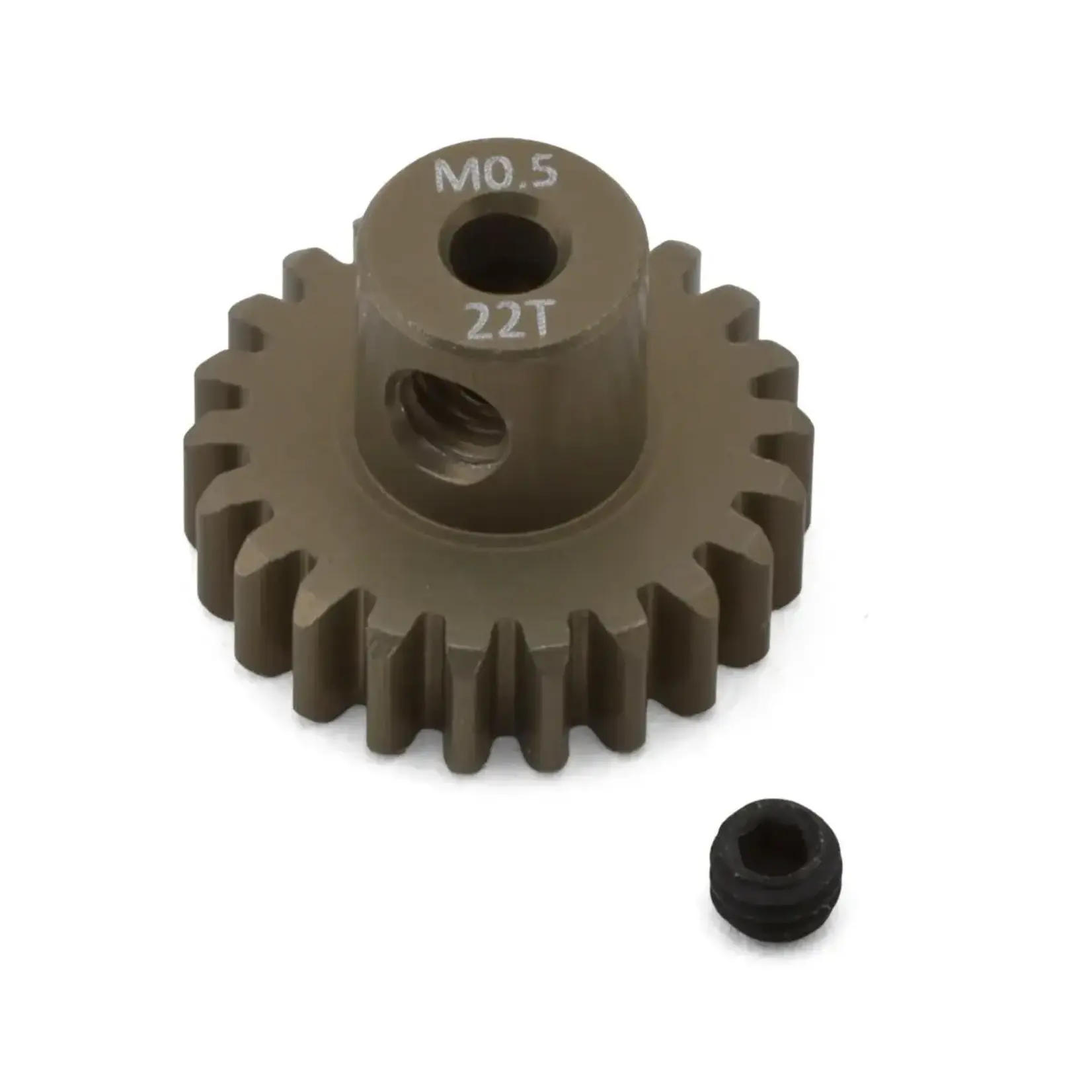 Hack Fab 0.5 Mod Aluminum Mini Pinion Gear (2mm Shaft) (22T)