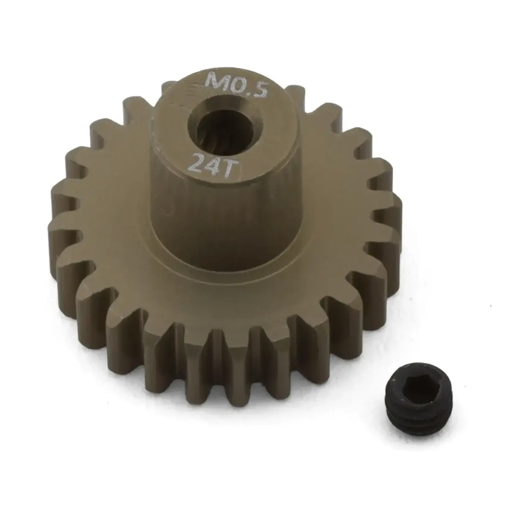 Hack Fab 0.5 Mod Aluminum Mini Pinion Gear (2mm Shaft) (24T)