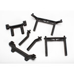 Traxxas Front and Rear Body Mounts with Body Posts- Drag SL, 2WD Stampede BL2s