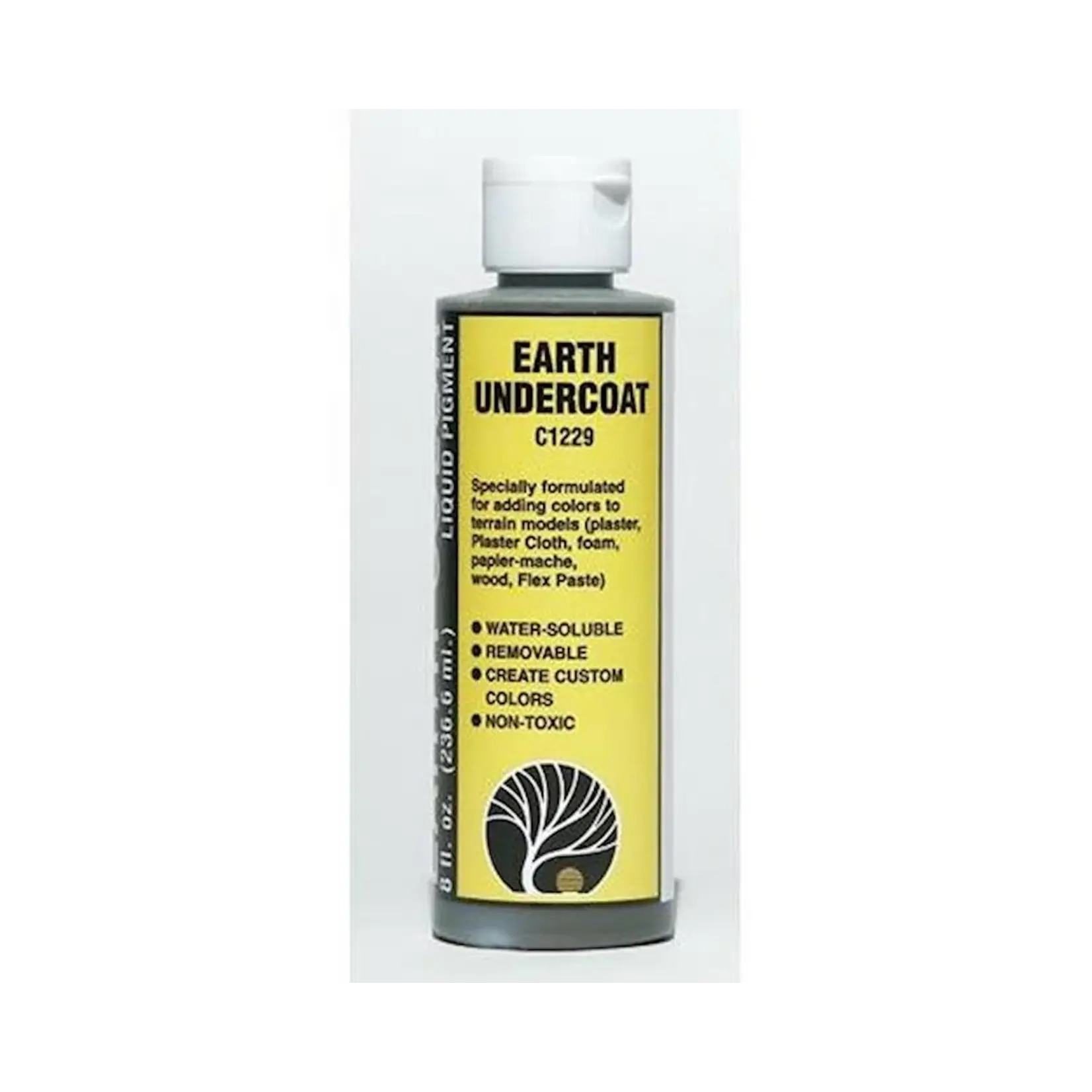 Woodland Scenics Earth Color Undercoat, Earth/8oz