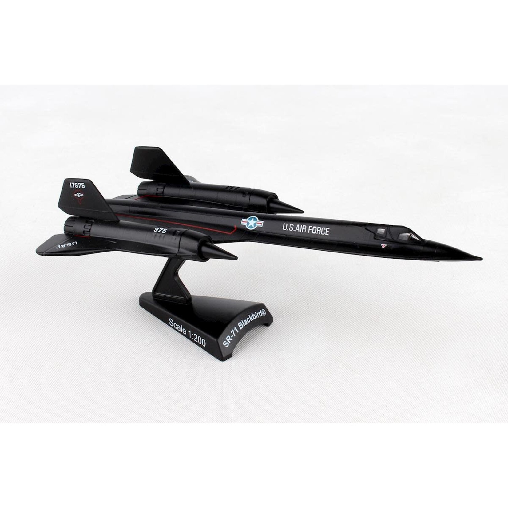 Diecast SR-71 Blackbird 1/200 Model