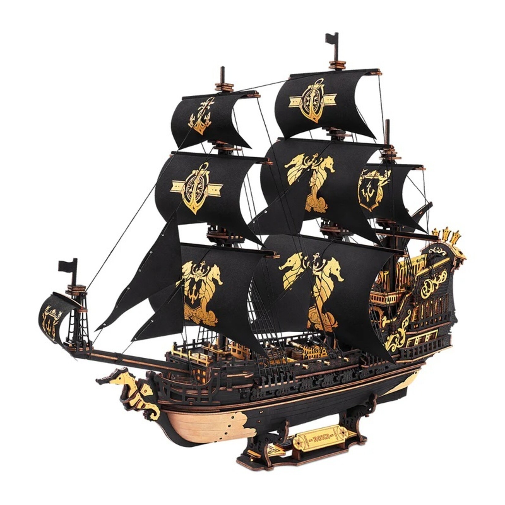 The Seahorse Barque Sailing Ship Scale Model Vehicle