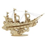 Robotime Classic 3D Wood Puzzles; Sailing Ship