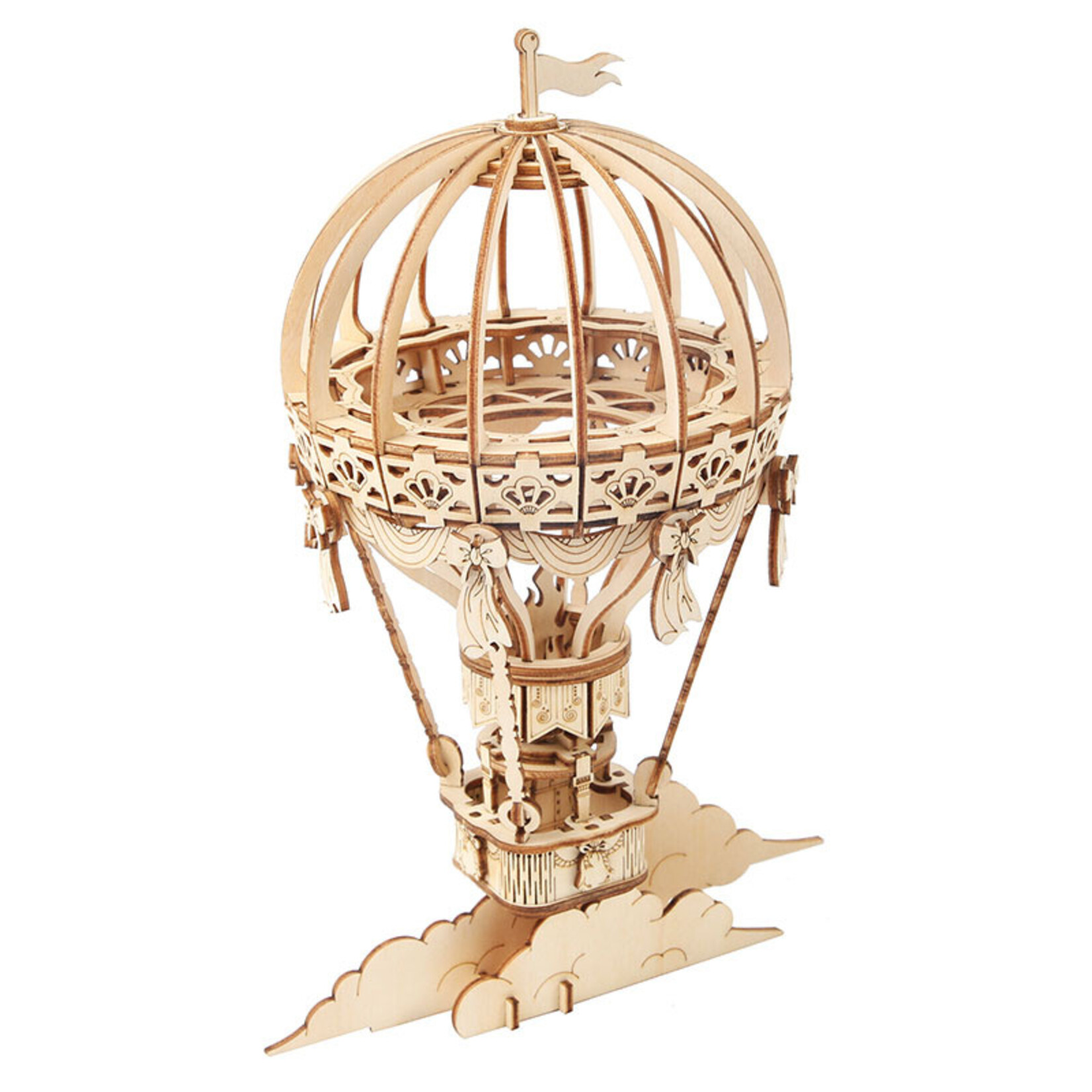Robotime Classic 3D Wood Puzzles; Hot Air Balloon
