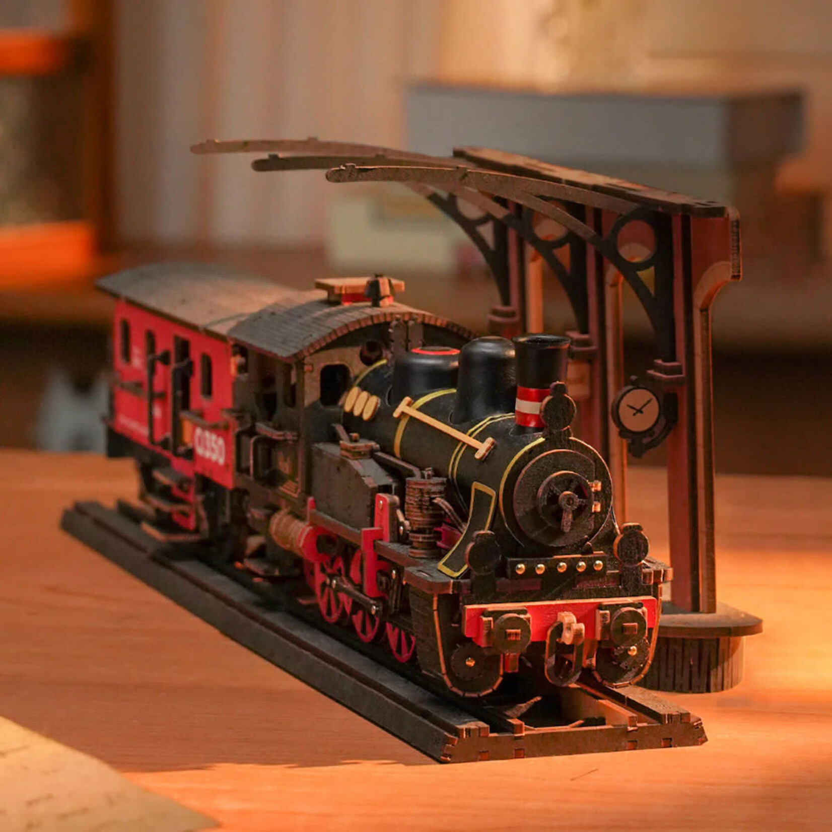Robotime Steam Journey - Classic 3D Wood Puzzles