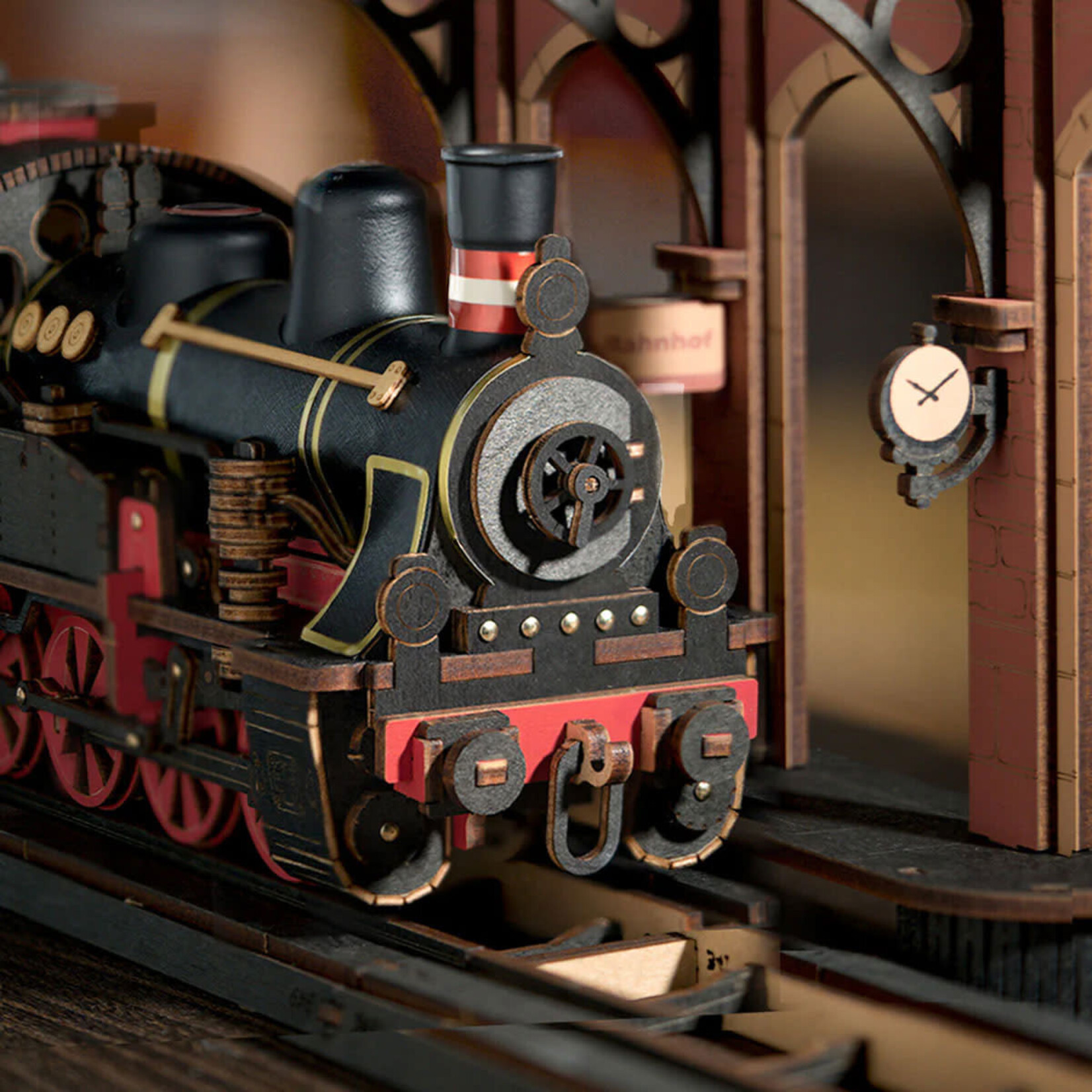 Robotime Steam Journey - Classic 3D Wood Puzzles