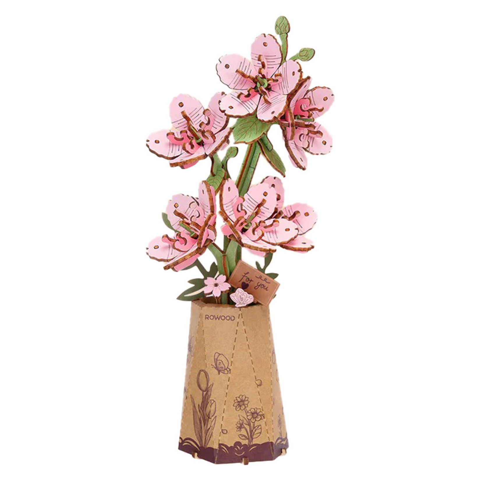 Robotime Sakura Flower DIY Wooden Flower