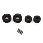 Treal Hobby Vanquish VRD/VS4-10 Harden Steel Overdrive Portal Gear Set (21T/27T) (Overdrive 28%)