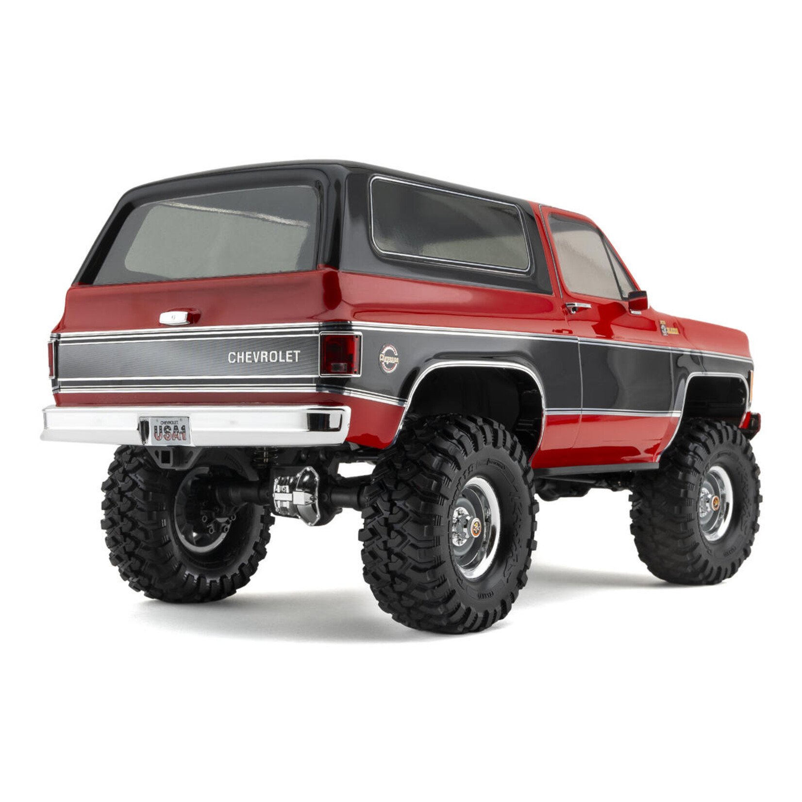 Traxxas TRX-4® 1/10 Trail Crawler Truck w/1979 Chevy Blazer Clipless Body (Red) w/TQi 2.4GHz Radio