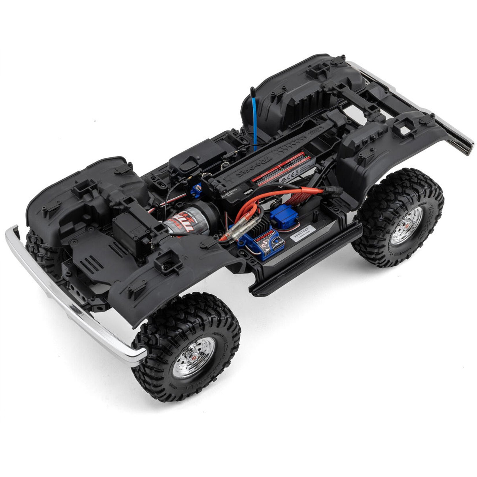 Traxxas TRX-4® 1/10 Trail Crawler Truck w/1979 Chevy Blazer Clipless Body (Red) w/TQi 2.4GHz Radio