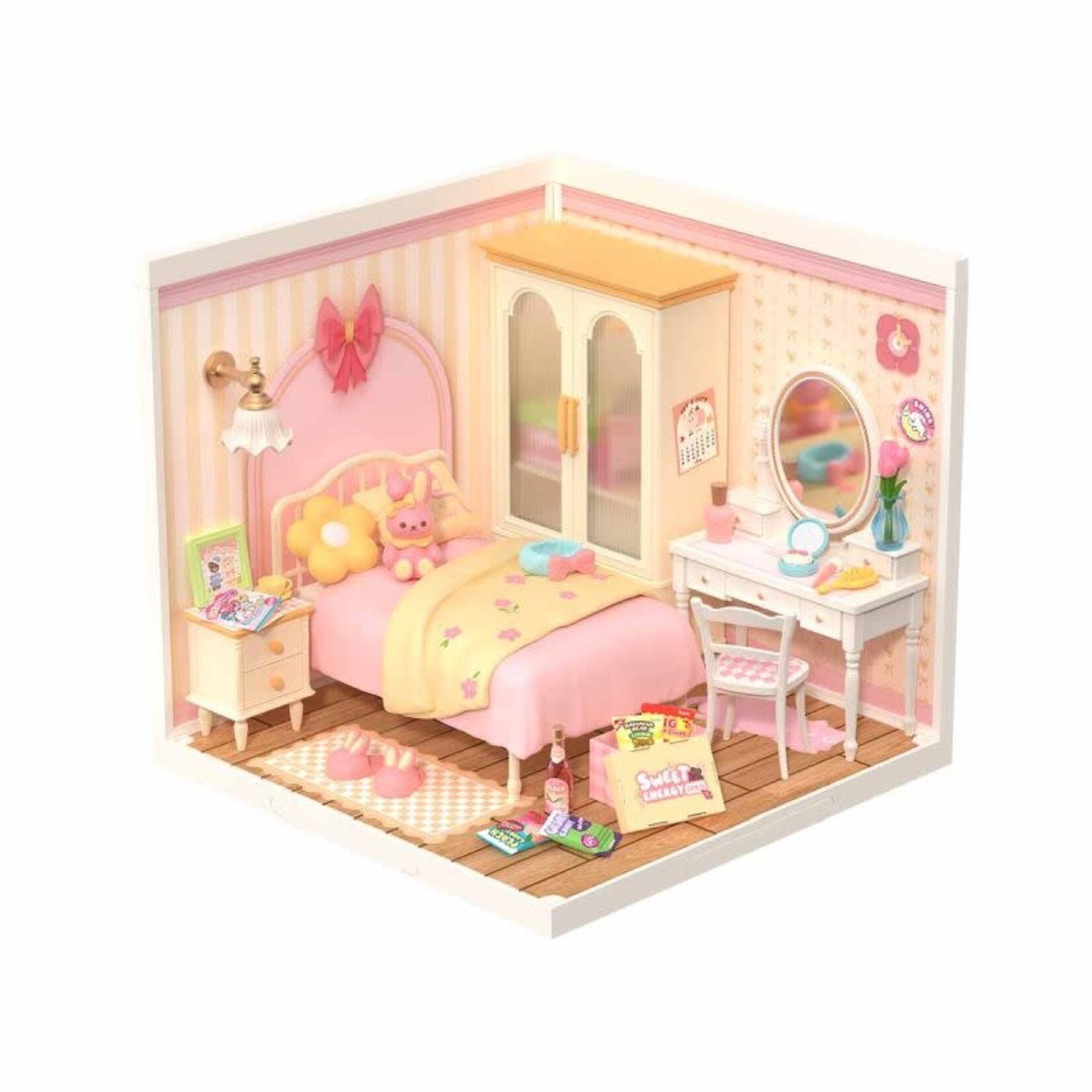 Rolife Super Creator - Lovely Pink Bedroom