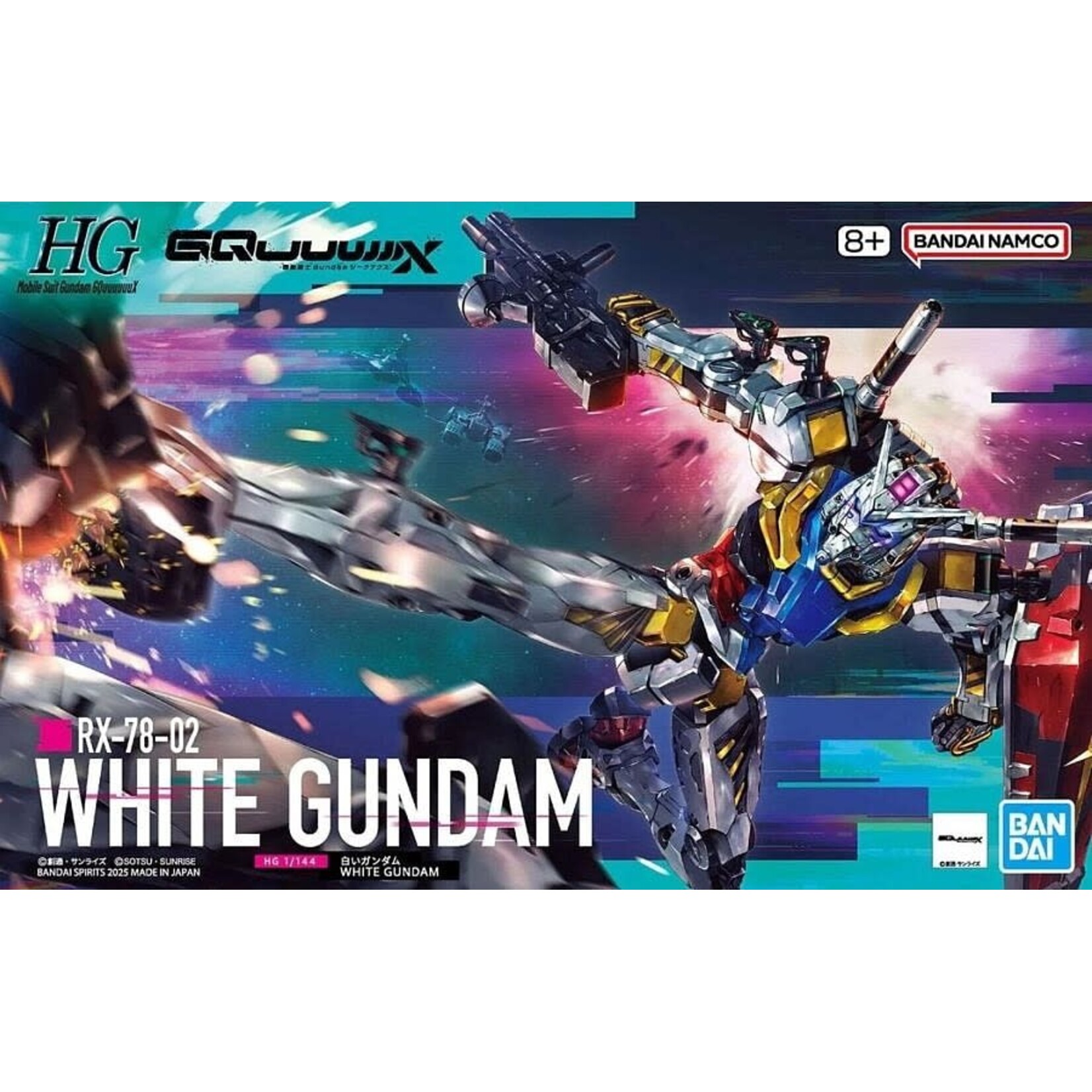 Bandai HG RX-78-02 White Gundam