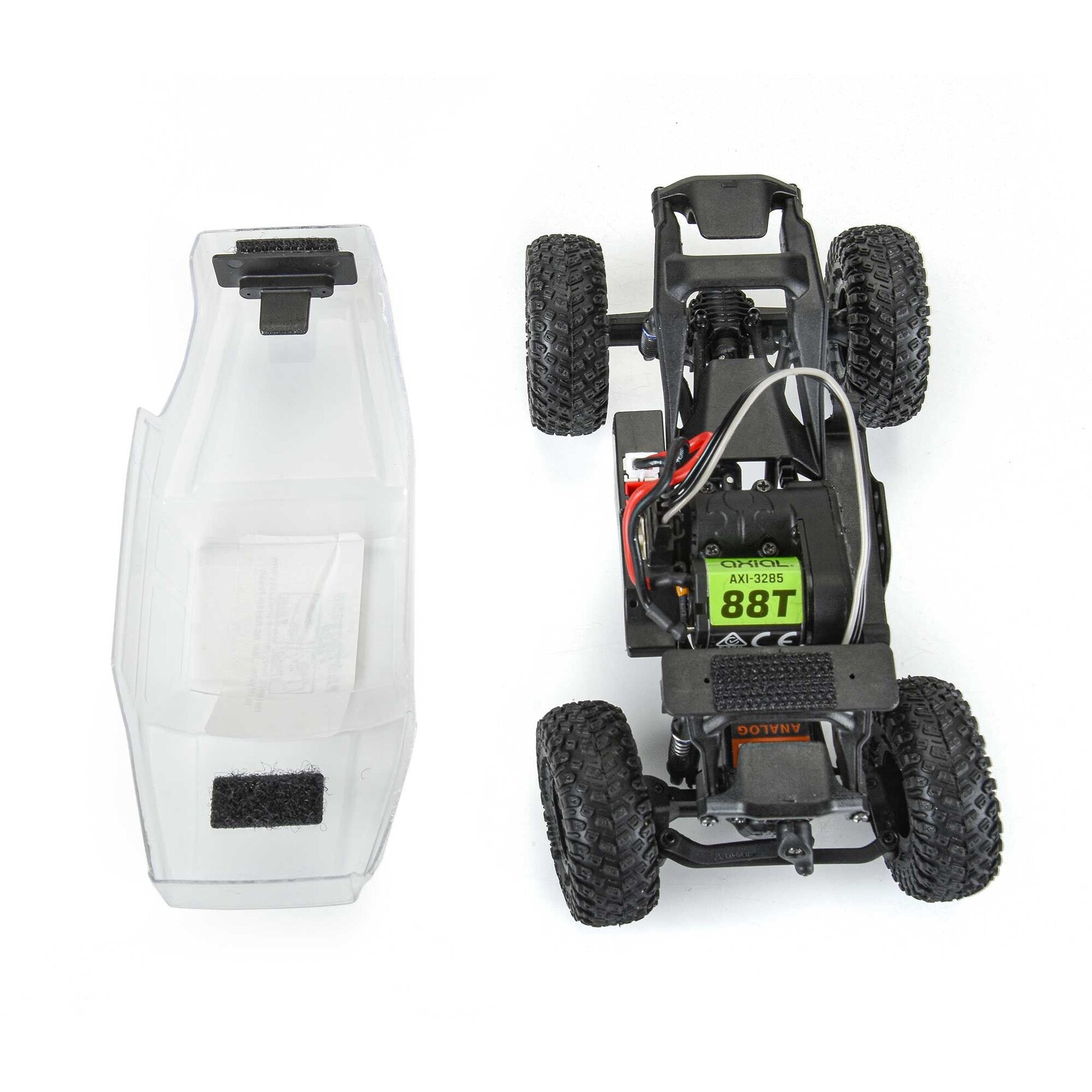 Pro-Line 1/30 Pre-Cut Coyote High Performance Clear Body for Axial SCX30