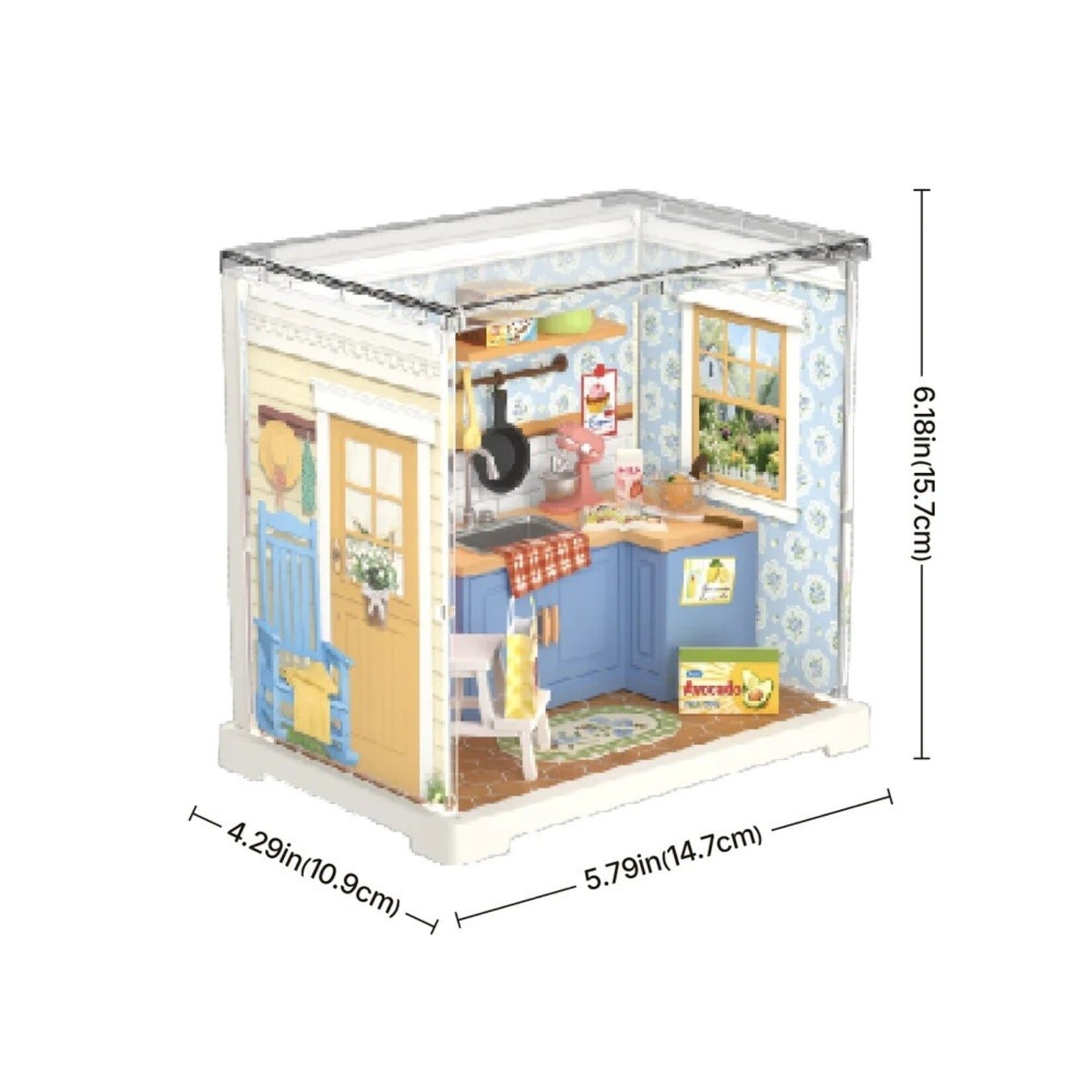 Robotime Homely Baking Kitchen, DIY Miniature House