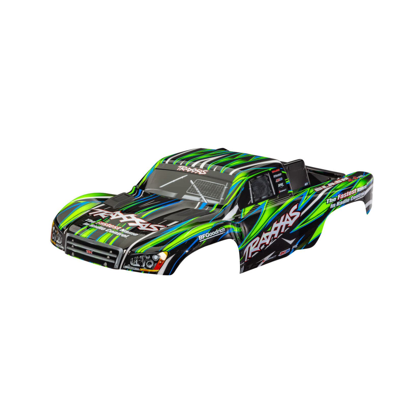 Traxxas Slash Green Clipless Body