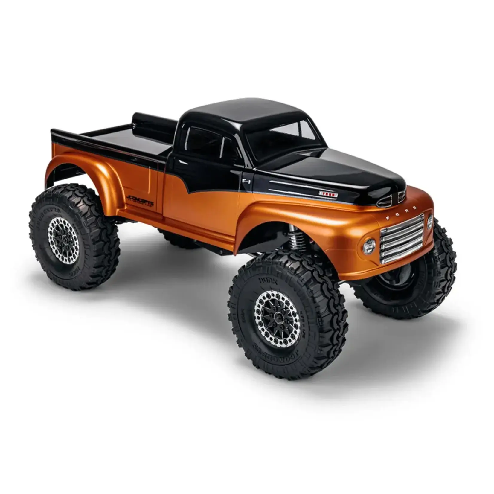 JConcepts 1950 Ford® F-1 Grandpa 1/10 Rock Crawler Body (Clear) (12.3")