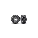 Traxxas Tires and Wheels - Maxx Slash Grey - 17mm Spline
