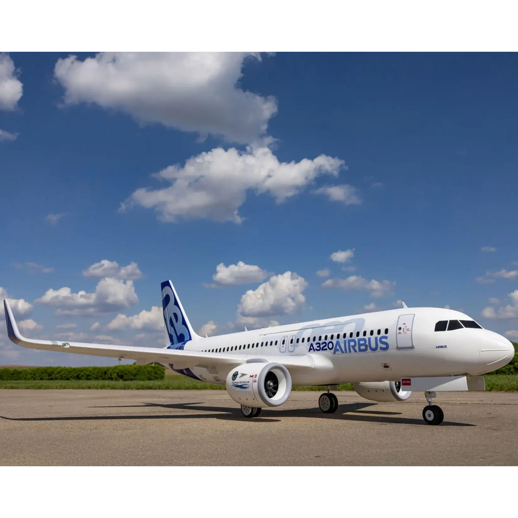 E-Flite Airbus A320neo 1.5m Airliner Twin 64mm EDF BNF Basic with AS3X+ and SAFE Select