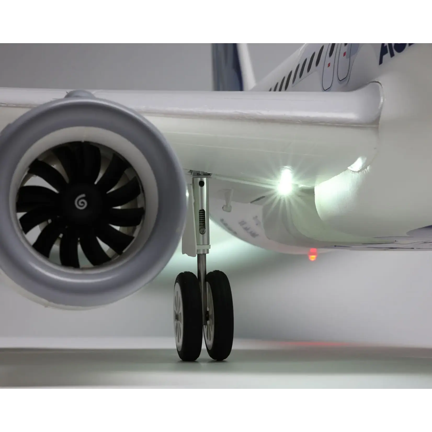 E-Flite Airbus A320neo Twin 64mm EDF BNF Basic with AS3X+ and SAFE Select