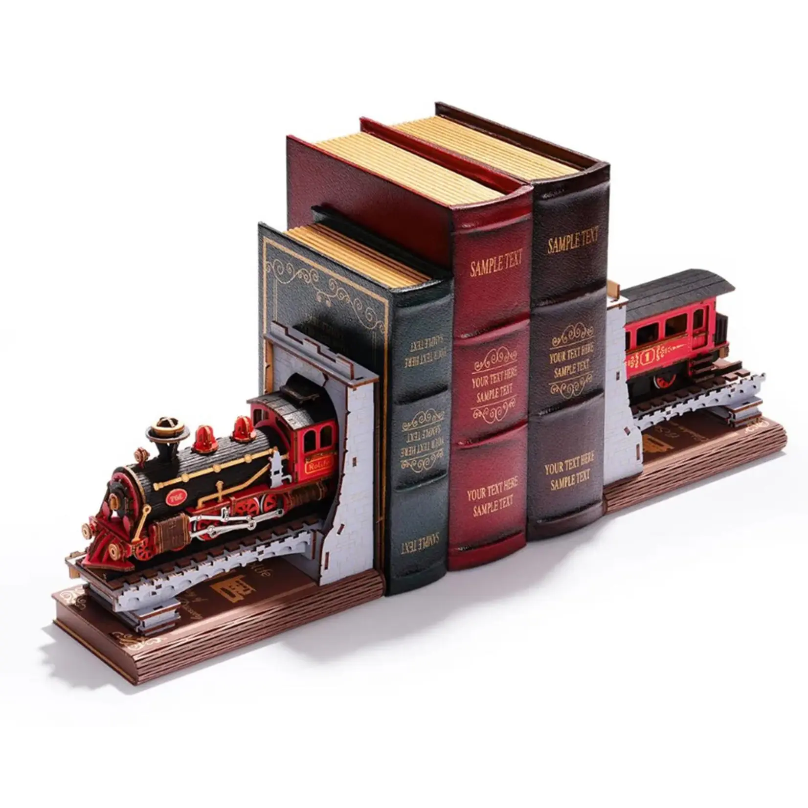 Robotime Century Train DIY Book Nook